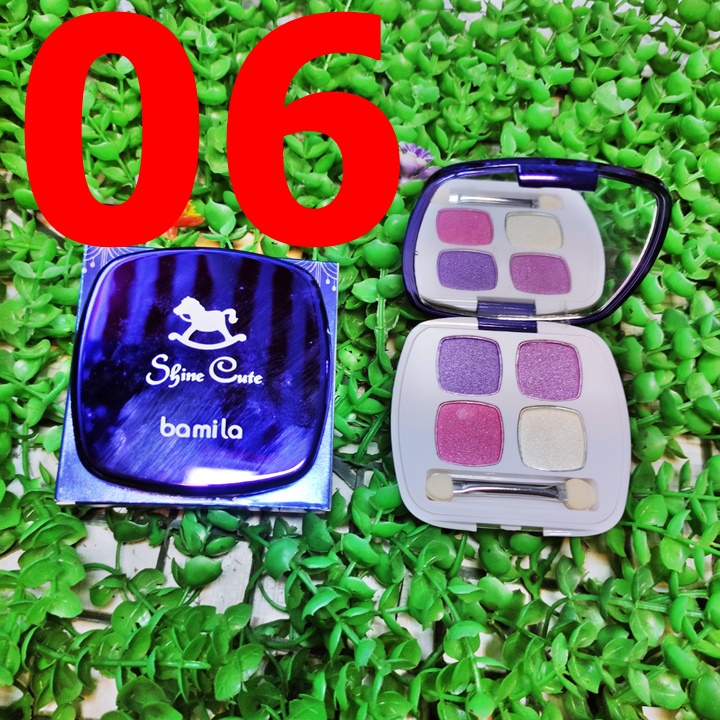 Phấn Mắt 4 Ô Bamila Màu Thời Thượng Hàn Quốc