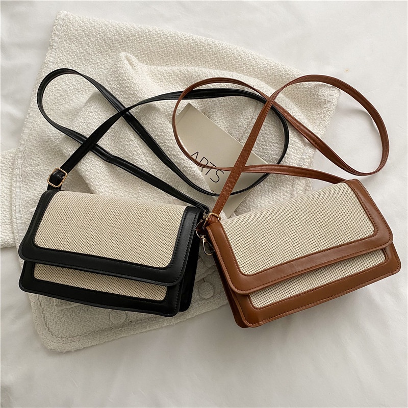 Túi Đeo Vai Hình Vuông Cỡ Nhỏ Thiết Kế Đơn Giản Thời Trang Hàn Quốc 2022 Cho Nữ