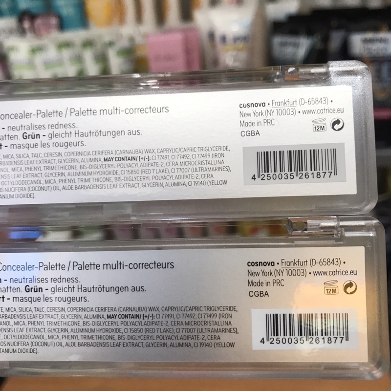 Che Khuyết Điểm 5 Ô-CATRICE ALLROUND CONCEALER PALLETE 6g