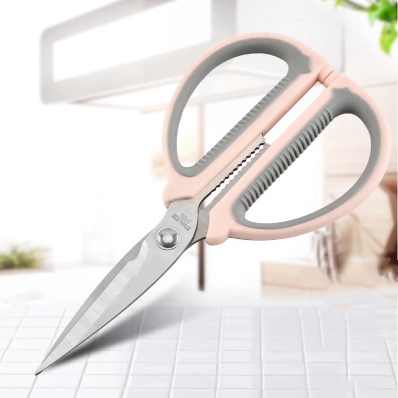Kéo Cắt Thực Phẩm Đa Năng Siêu Bén Cán 2 Màu Cao Cấp