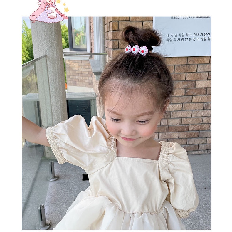 Thanh Dụng Cụ Búi Tóc Đính Hoa Dành Cho Bé Gái