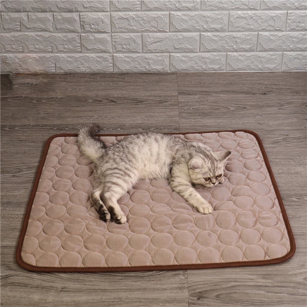 Thảm Cotton Mềm Mại Thoáng Khí Làm Mát Cho Thú Cưng