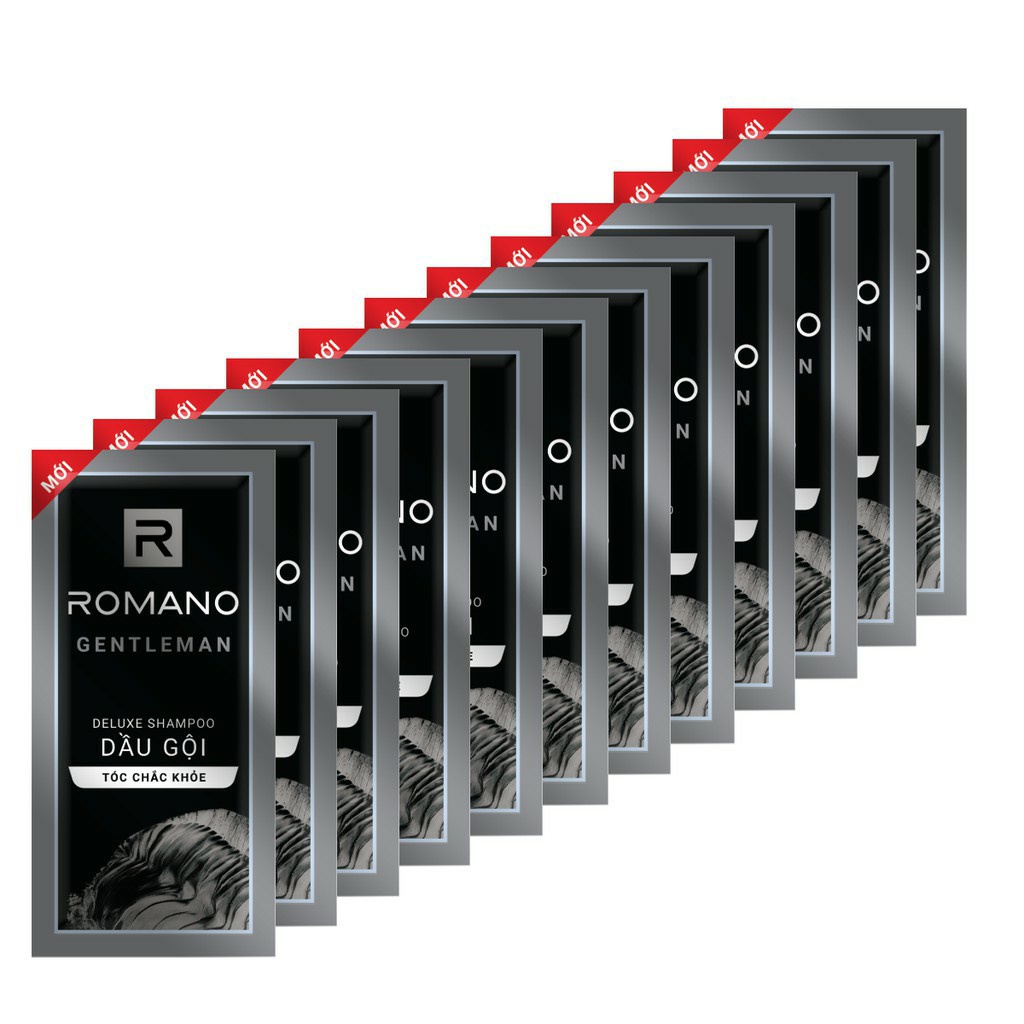 Quà tặng 2 gói Dầu gội Romano 5g/gói của Shopmegau1809