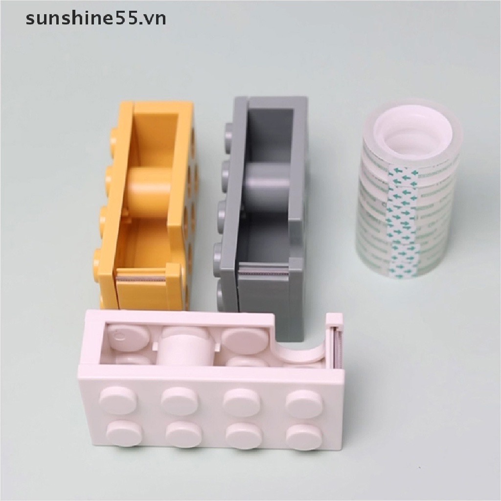 Dụng cụ cắt washi tape, băng dính đơn hình lego xếp hình