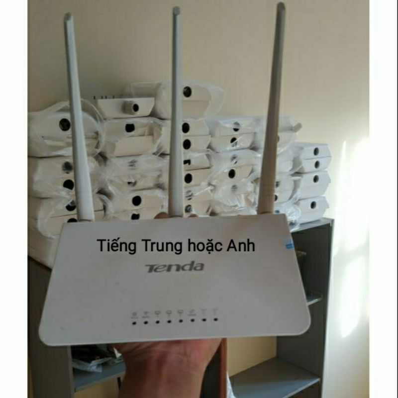 Bộ phát wifi Tenda F3 v3.0 (đã qua sử dụng, tiếng Anh - Trung)