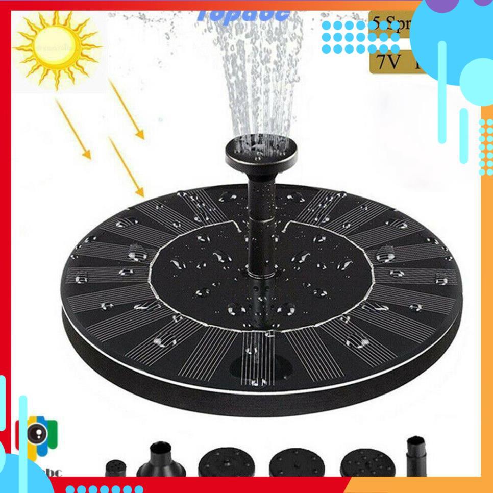 ❤ Đài Phun Nước Hình Tròn Sử Dụng Năng Lượng Mặt Trời 206800