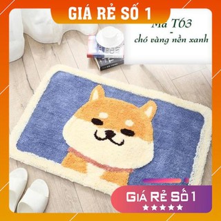 [ Thảm ] Thảm chùi chân lông mịn hình dễ thương (shopmh59) (mh59)