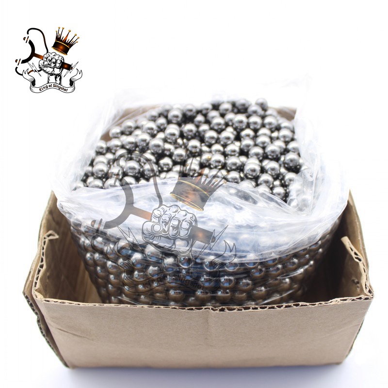 [Sỉ Toàn Quốc] 1kg bi sắt kích thước 6.35mm và 7mm - hàng đẹp loại 1 bi siêu bóng, không gỉ