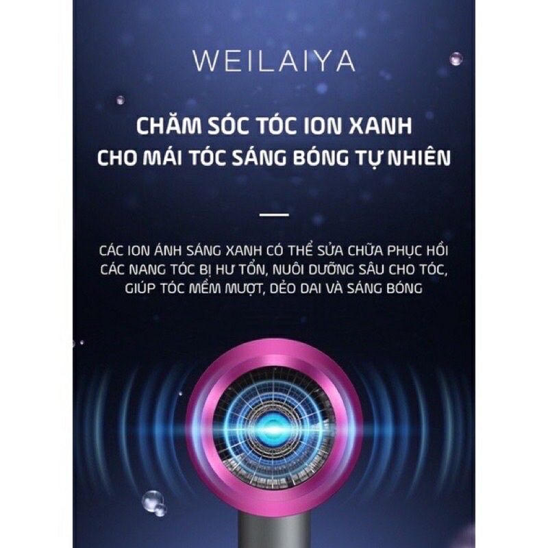 COMBO dầu gội phục hồi + sữa tắm WEILAIYA + tặng máy sấy tóc WEILAYA