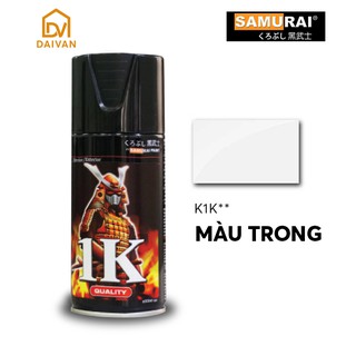 Sơn Samurai lớp phủ bóng màu trong K1K **