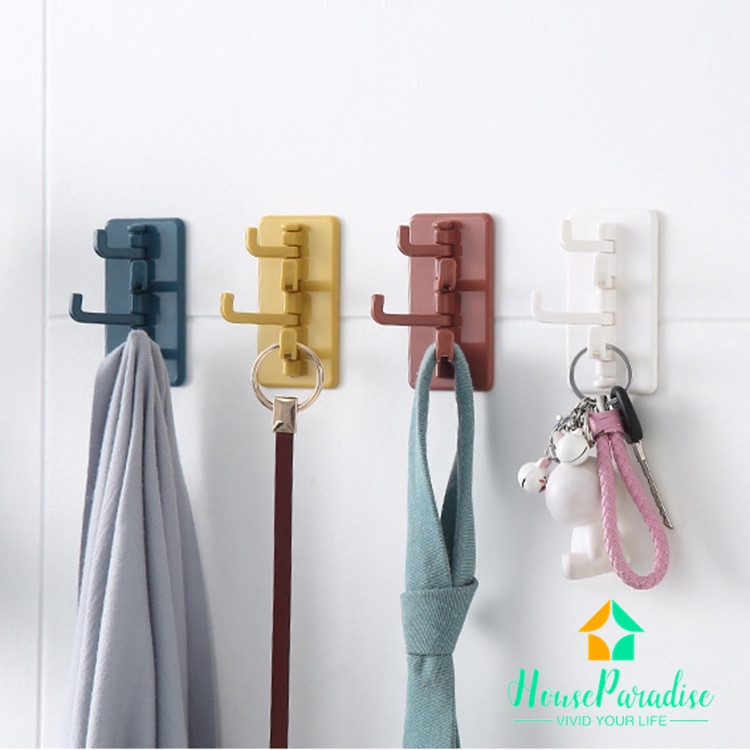 Móc Treo Đồ Gắn Tường Sáng Tạo Theo Phong Cách Nhật Bản