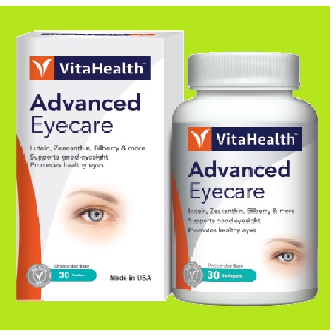 Viên uống bổ mắt của VitaHealth Advabced Eyecare (Lọ 30 viên)