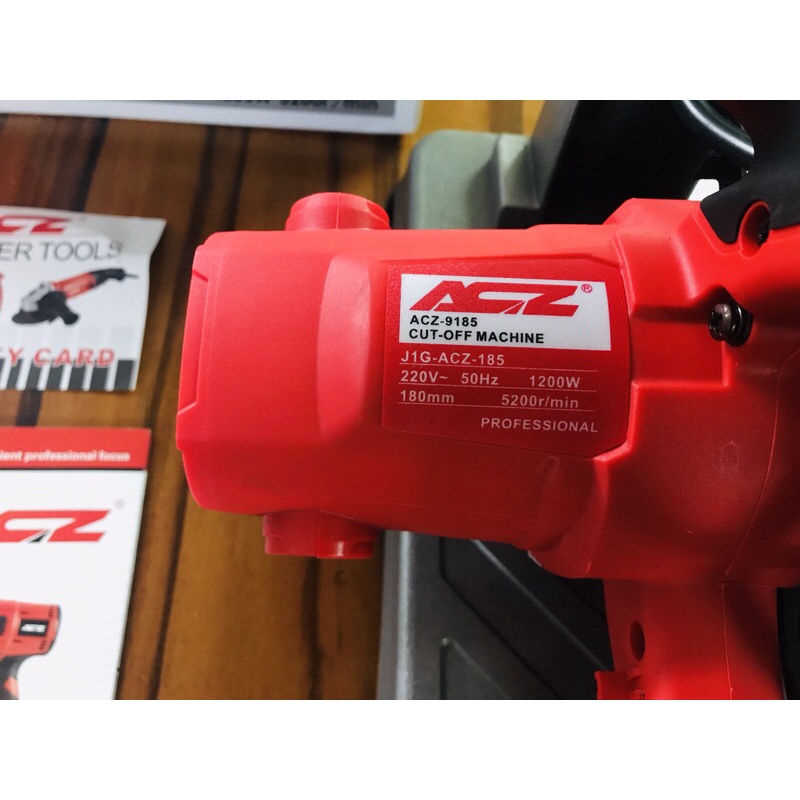 MÁY CẮT SẮT ACZ 9185 MINI 180MM CHÍNH HÃNG MALAYSIA THẾ HỆ MỚI 2022 NEW 100%