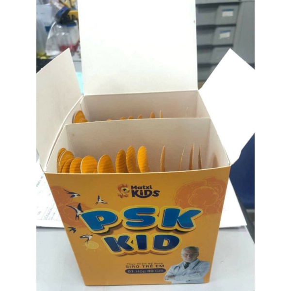 Siro psk kid_tăng sức đề kháng, con ăn ngon_hết táo bón_tăng cân_Psk kid_maxi corp_siro trẻ em psk kid