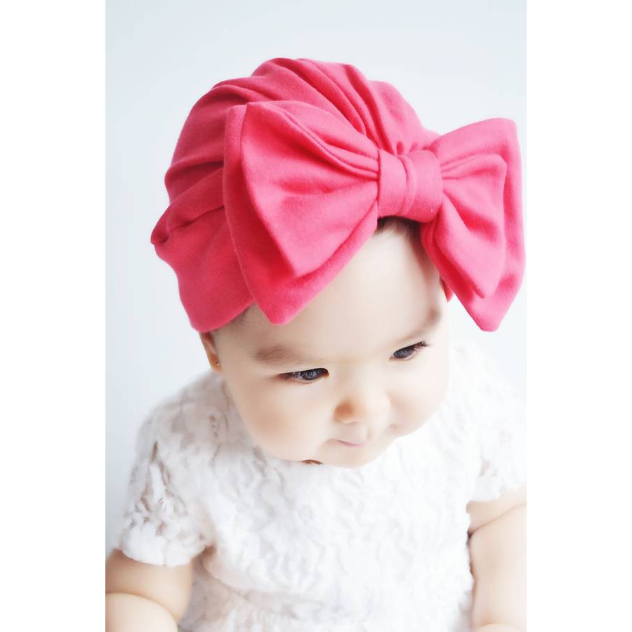 Mũ turban nỉ siêu xinh siêu ấm cho bé yêu
