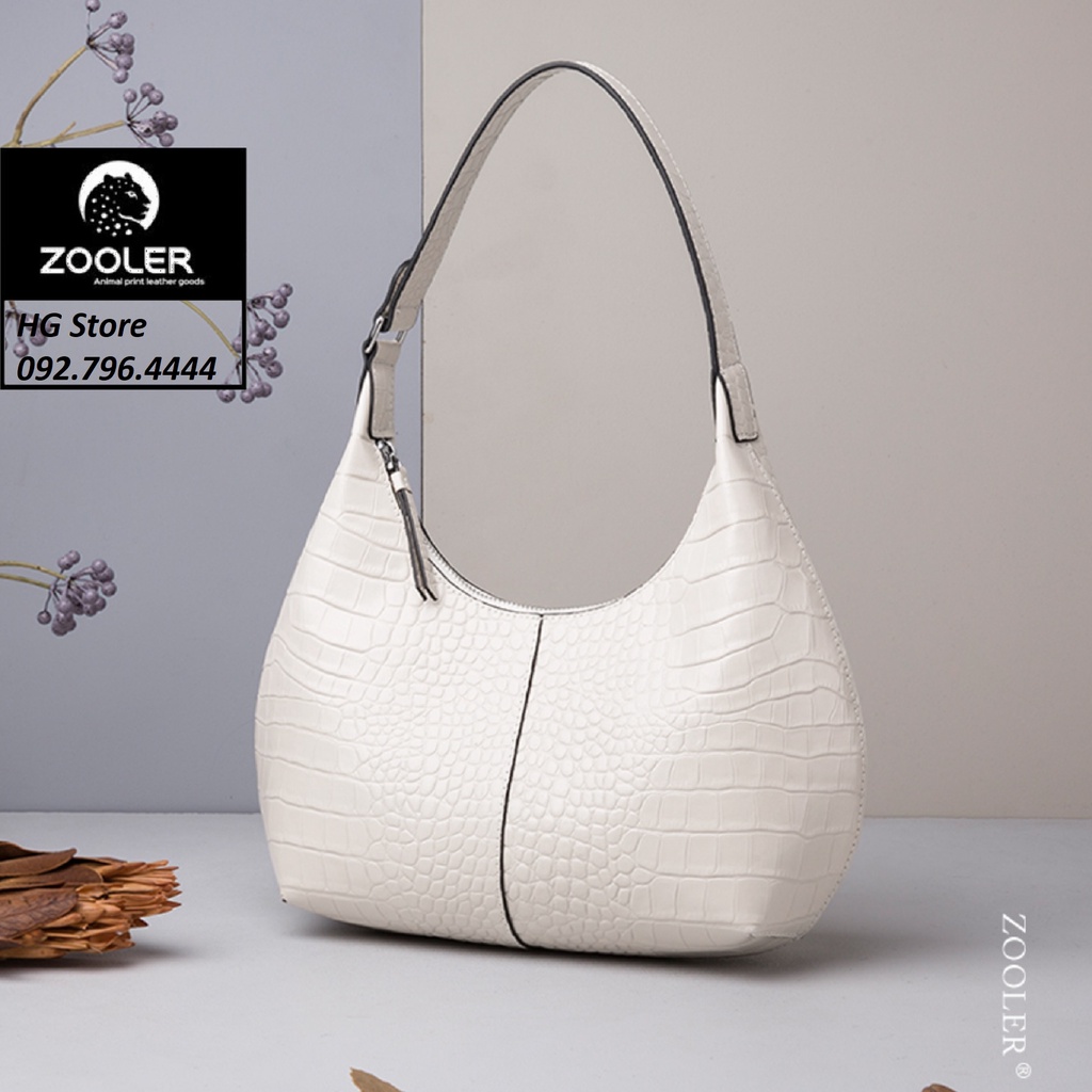 Túi Xách Nữ Hàn Quốc Da Bò Italy Cao Cấp(Da Thật  100%) Zooler FullBox ZL006 Size 33cm Làm Quà Tặng, Sinh Nhật, Quà Biếu