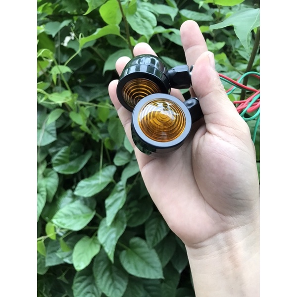 Xi nhan kiểu con bọ xe cub gắn trước sau các dòng xe