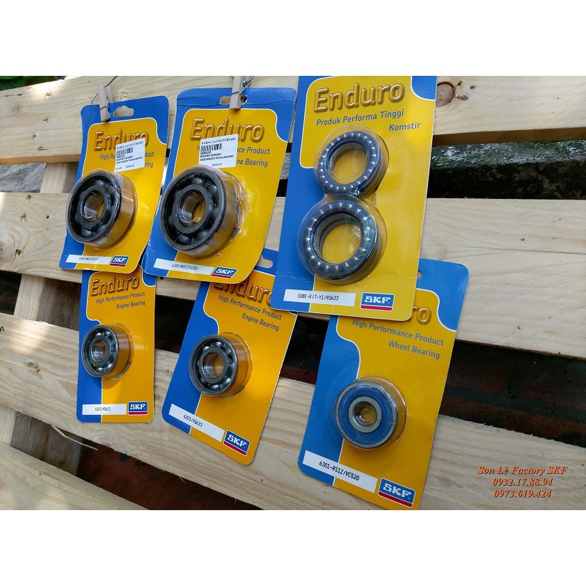 Bạc đạn dên SKF Enduro Best performance cho Exciter 135, 150, 155