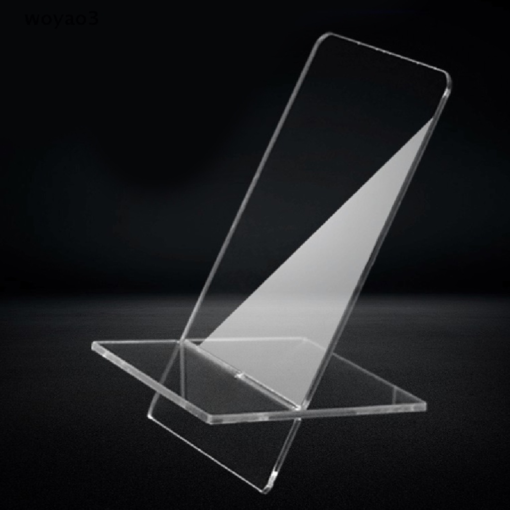 Giá Đỡ Điện Thoại Bằng Acrylic Trong Suốt woyao3 Dành Cho Samsung Huawei Xiaomi iphone