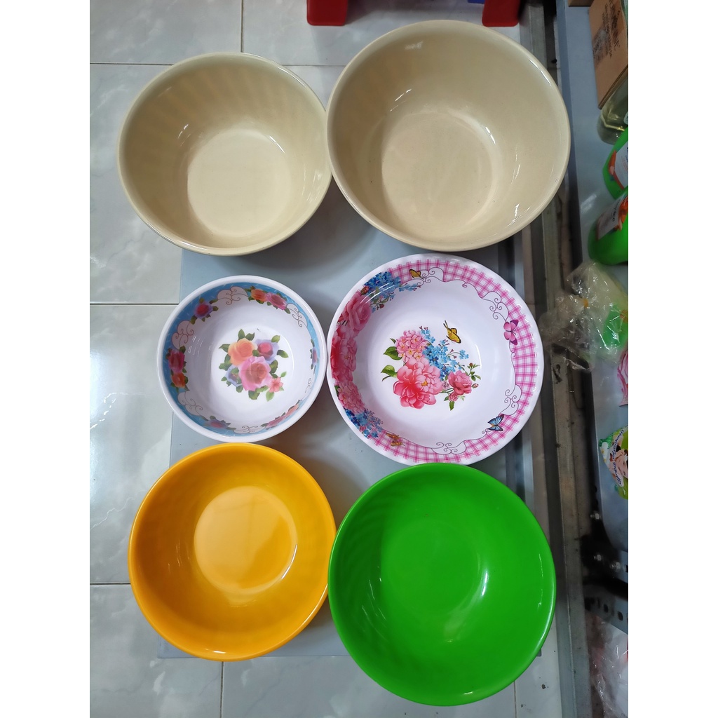 Tô nhựa meca - NT, CẦN KÝ - đủ size