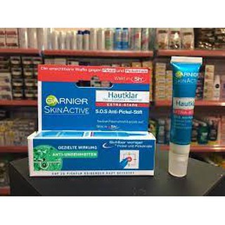 Gel Chấm Mụn Siêu Tốc Garnier Hautklar của Đức