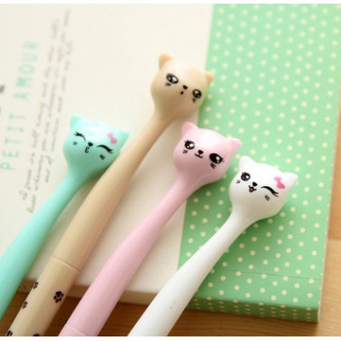 Bút nước hoạt hình bút gel nước nhiều mẫu cute Gusshop quà tặng học sinh