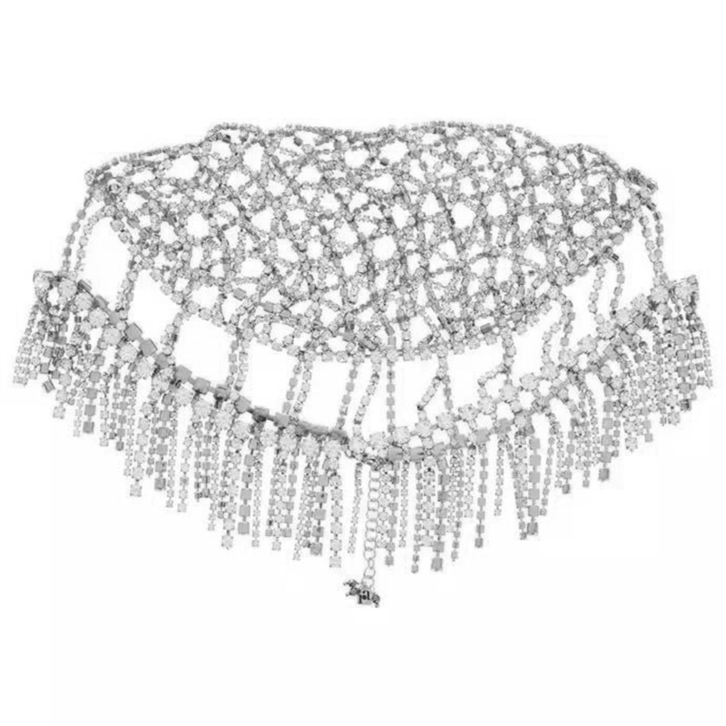 Flgo Băng Đô Cài Tóc Phối Tua Rua Phong Cách Dân Tộc Âu Mỹ