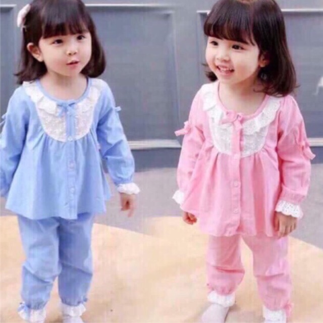 Bộ pirama bé gái