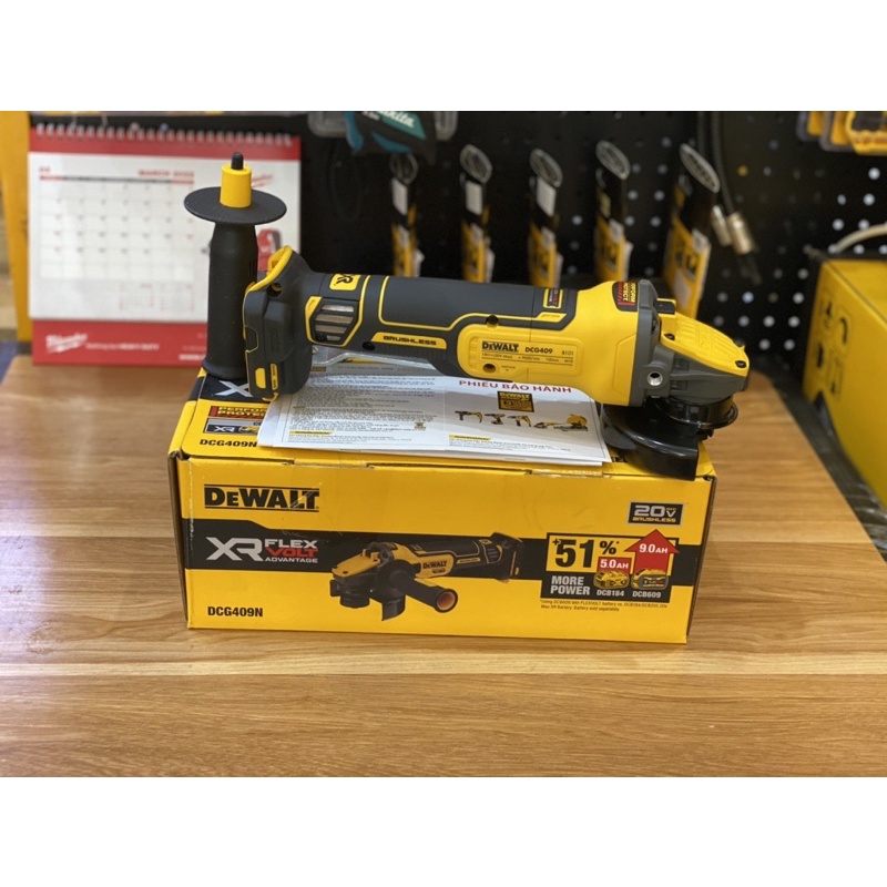 Máy mài góc pin Dewalt DCG409 - Hàng chính hãng