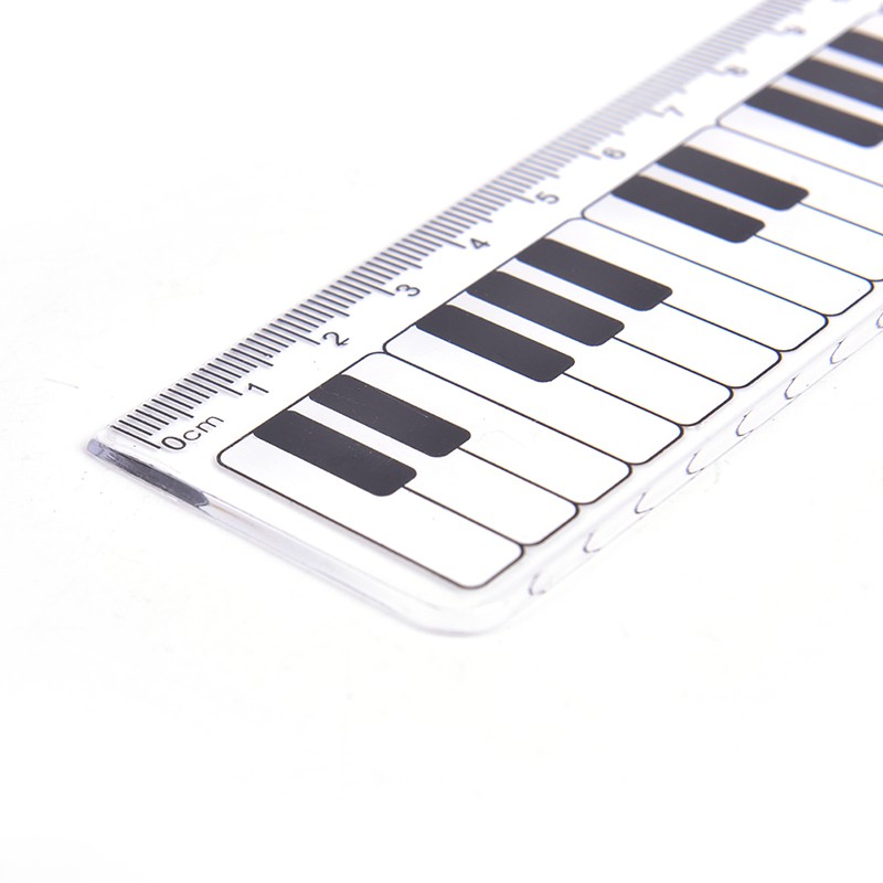 Thước 15cm 6 Inch Hình Phím Đàn Piano | BigBuy360 - bigbuy360.vn