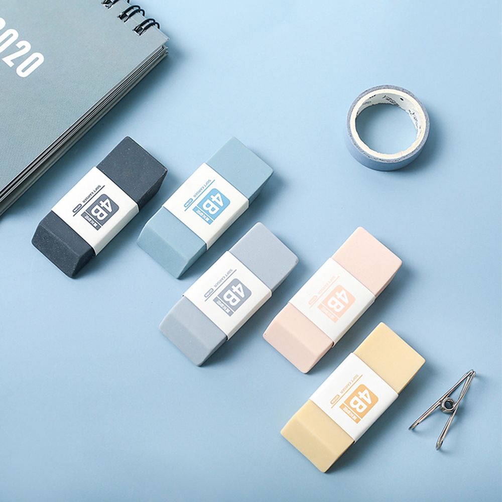 Cục tẩy bút chì 4B bằng nhựa mềm dễ thương