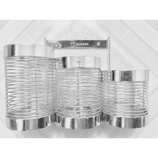 ỐNG ĐŨA TRÒN 3 NGĂN INOX 304