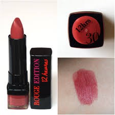 Son thỏi Bourjois Rouge Edition 12 heures, tone 30 prune afterwork