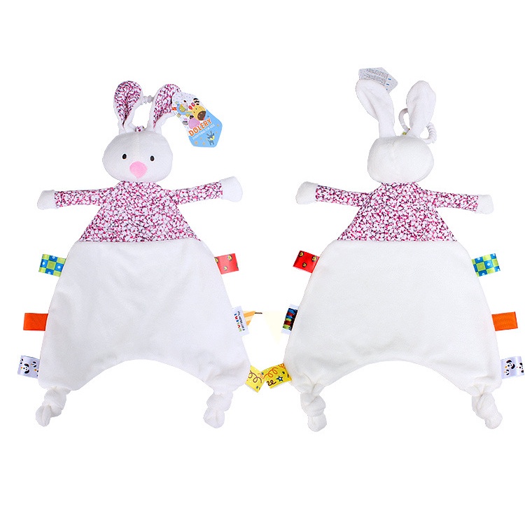 Khăn lông mềm mại thoải mái họa tiết động vật hoạt hình dễ thương cho bé