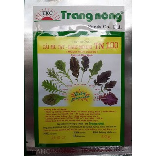 10G - Hạt Giống Cải Mù Tạt Mizuki 10 Loại