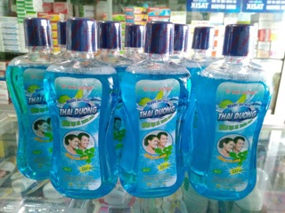Nước súc miệng THÁI DƯƠNG NGỪA SÂU RĂNG 500ml