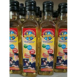dầu ăn kiddy cá hồi 250ml