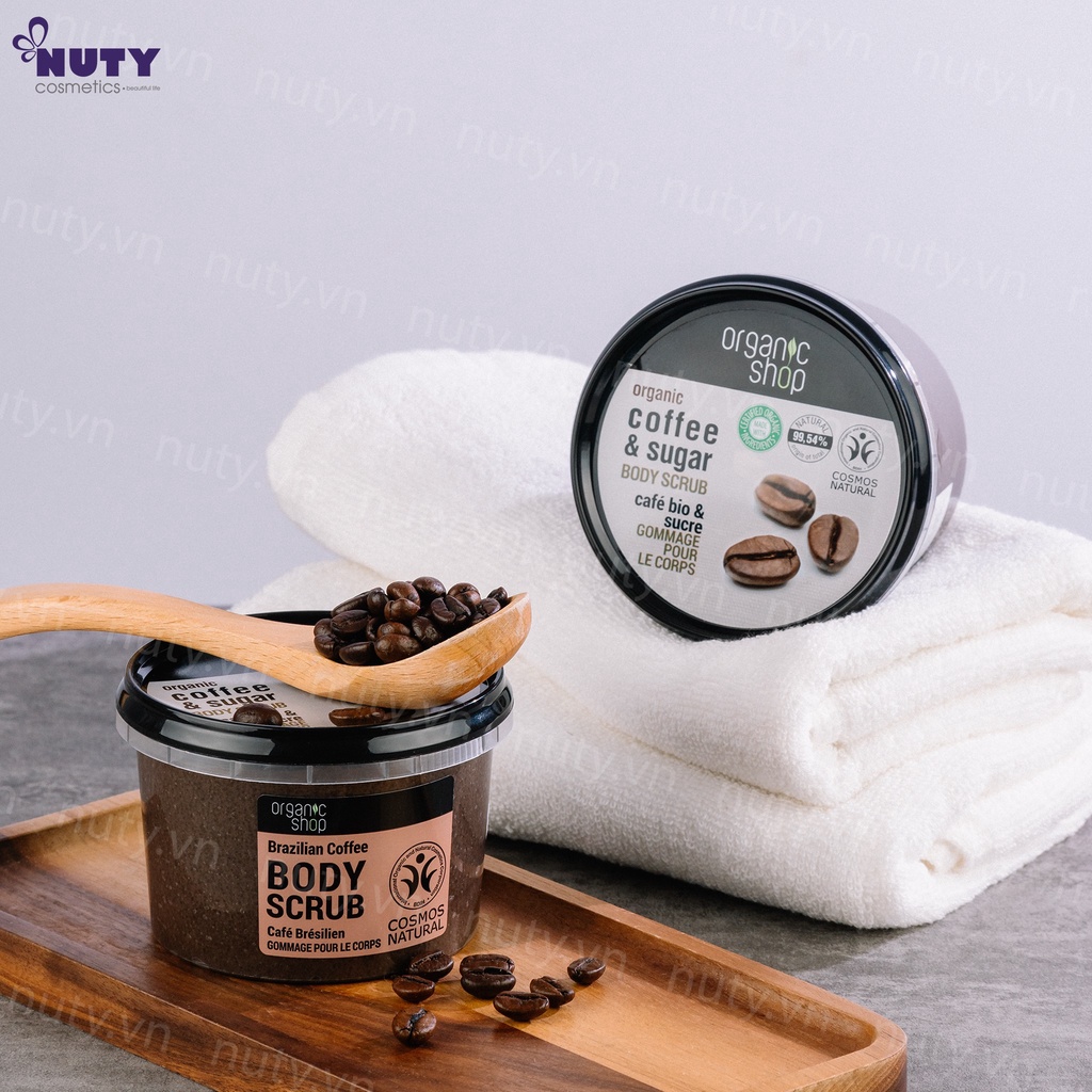 Tẩy Tế Bào Chết Toàn Thân Organic Shop Organic Body Scrub (250ml)