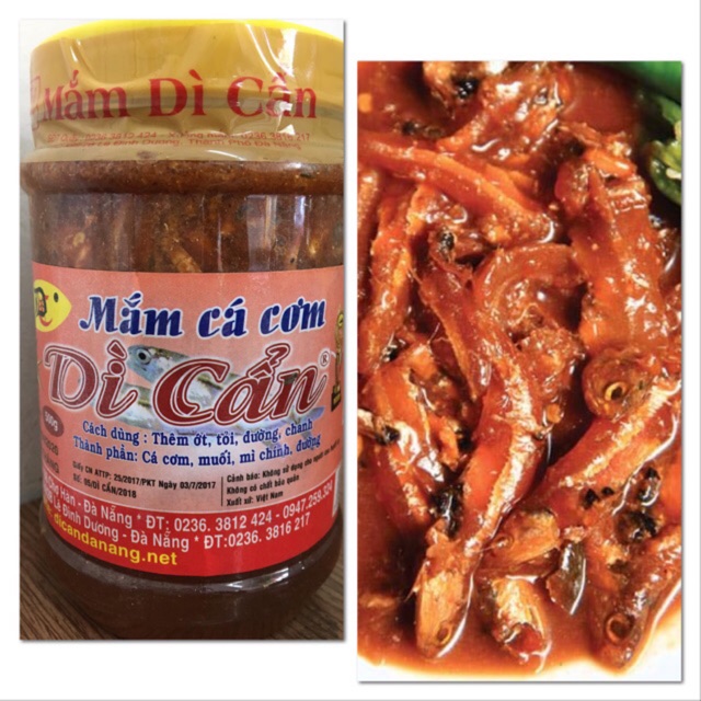 Mắm Cá Cơm Dì Cẩn Đặc Biệt Hộp 500g Đặc Sản Đà Nẵng | BigBuy360 - bigbuy360.vn