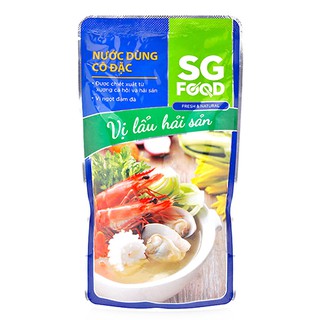 [FREESHIP 99K TOÀN QUỐC Nước dùng cô đặc lẩu hải sản SG Food gói 150g