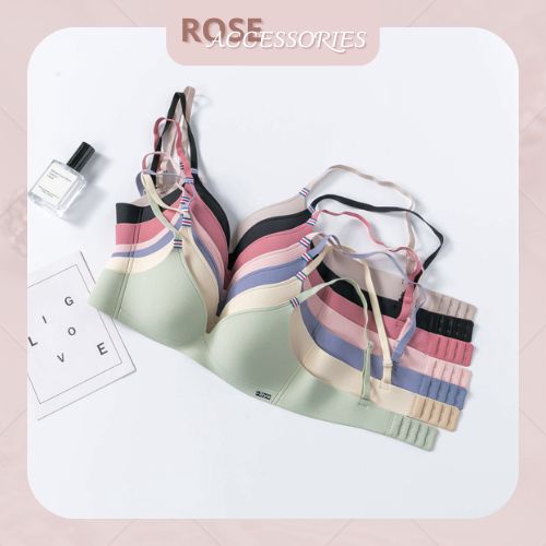 Áo lót nữ su đúc không gọng mềm mại loại mỏng thoáng mát Rose Accessories A04