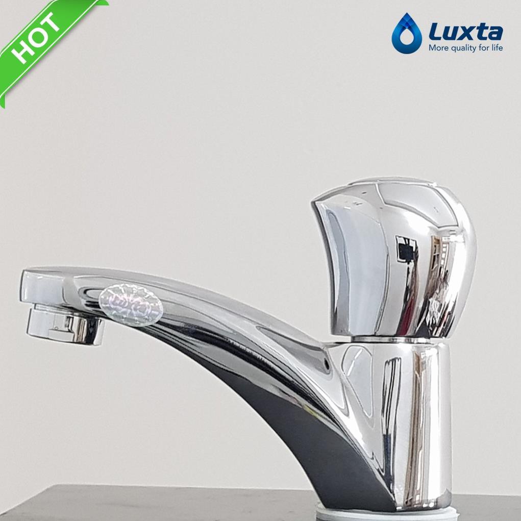 Vòi LAVABO lạnh Luxta vặn L1102D, bảo hành 3 năm