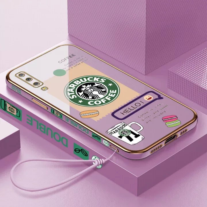 Ốp Điện Thoại In Logo Starbucks Cho Samsung A04E A54 A30 A20 A50 A50S A30S A71 4G A51 4G A750 A7 2018 A10