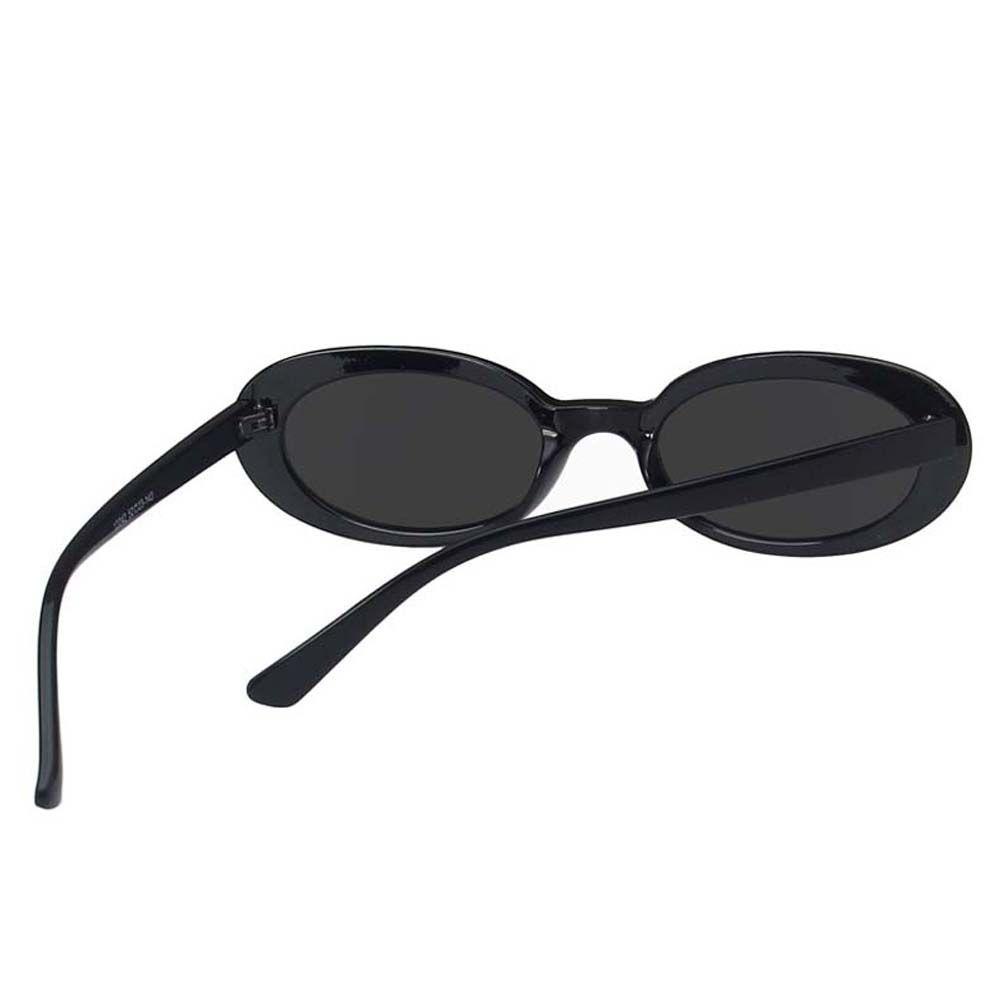 Kính Mát Gọng Oval Họa Tiết Da Báo Thời Trang Hàn Quốc Sang Trọng