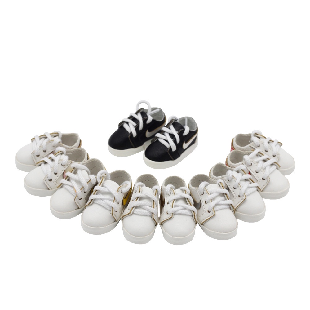 Giày Vải Cotton Cho Búp Bê 30cm Tỉ Lệ 1 / 6