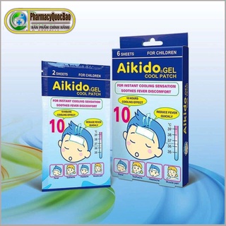Miếng dán hạ sốt Aikido - Giảm sốt, đau răng, nóng trong người
