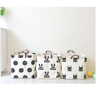 Giỏ Vải Đựng Đồ Vuông 33cm