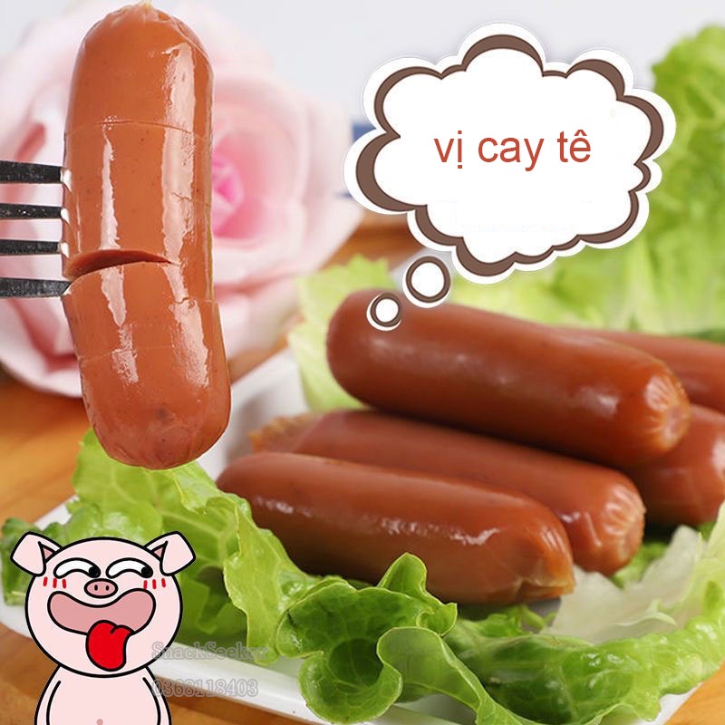 Xúc xích Ngô ăn liền Đài Loan-bữa sáng tiện lợi cho cả nhà - 1 gói 25g - SNACK SEEKER_ĐỒ ĂN VẶT NGON NGON