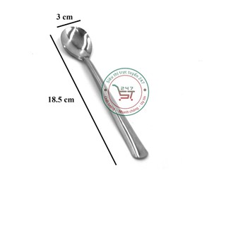 Thìa chanh đầu tròn bằng inox