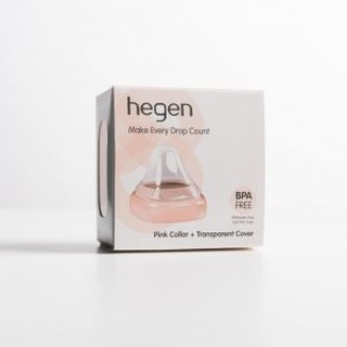 Bộ nắp đậy núm ti và Cổ bình sữa Hegen (không có núm)